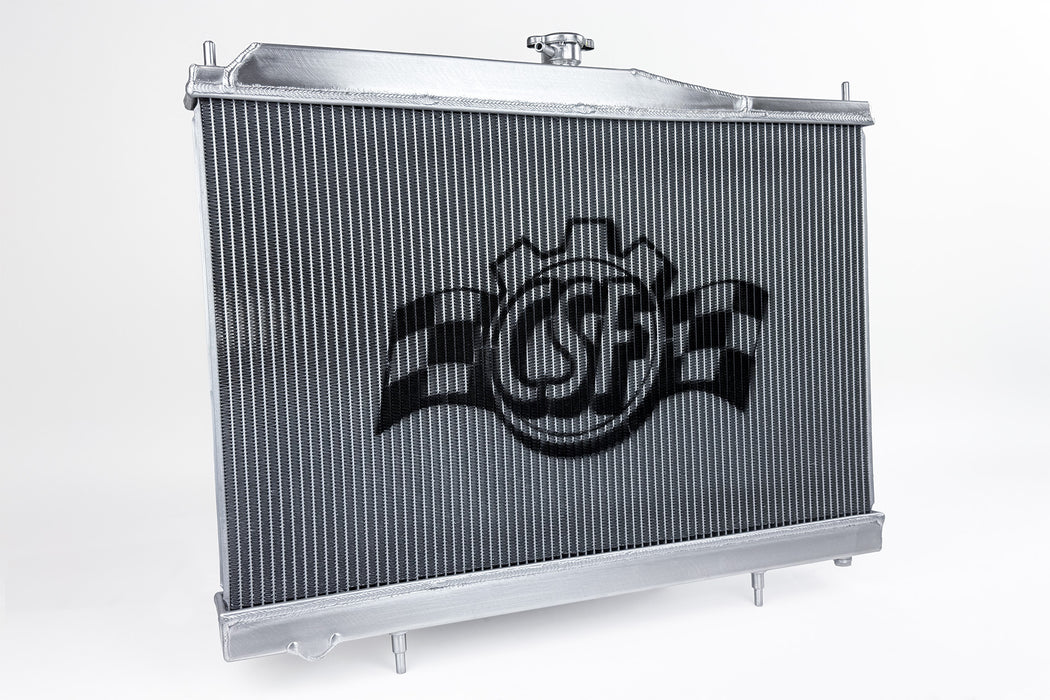 R33 Skyline GT-R/GTS & R34 GT-T High-Performance All-Aluminum Radiator - Silver