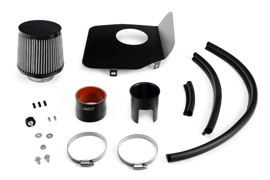 HPS Performance Air Intake Kit With Heat Shield 827-740WB Black