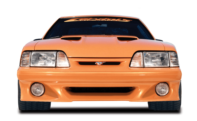 87-93 Mustang Stalker Front Bumper