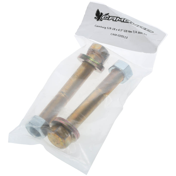 Camburg Engineering 5/8-18 X 4.5" G9 Hex T/A Bolt Kit