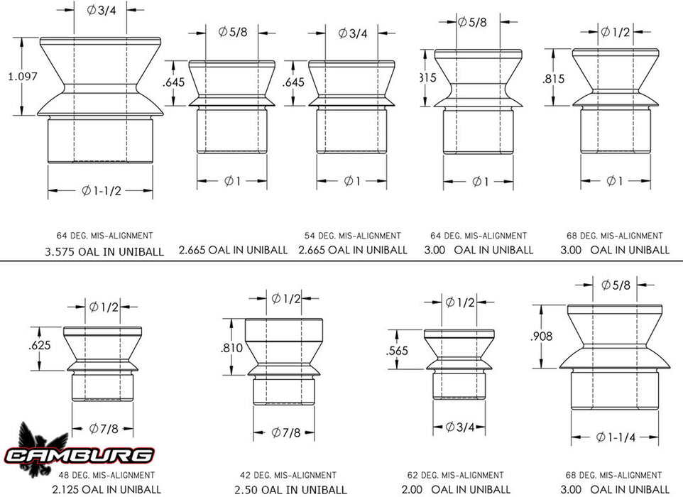 Camburg Engineering Heim Joint Kit CAM-040032