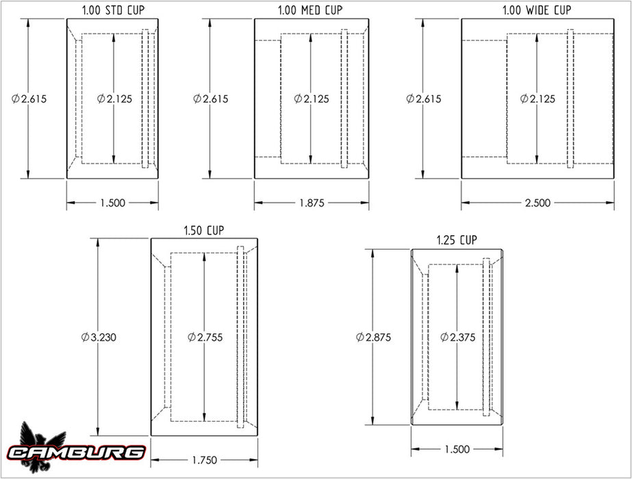 Camburg Engineering Heim Joint Rebuild Kit CAM-040131