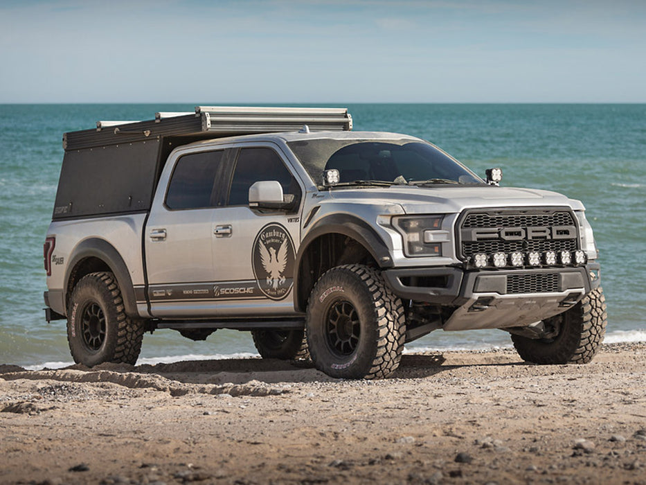 Ford Raptor Gray Modified Camburg Engineering 2017-2020 Ford F-150 Raptor Gray KINETIK Series Lo ...