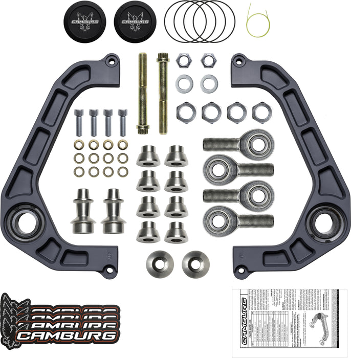 Camburg Engineering 2021-2024 Ford F-150 Excludes Raptor Gray KINETIK Series Control Arm Kit