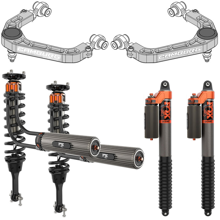 Camburg Engineering 2021-2024 Ford F-150 Excludes Raptor FOX 3.0 Factory DSC KINETIK Series Lift Kit