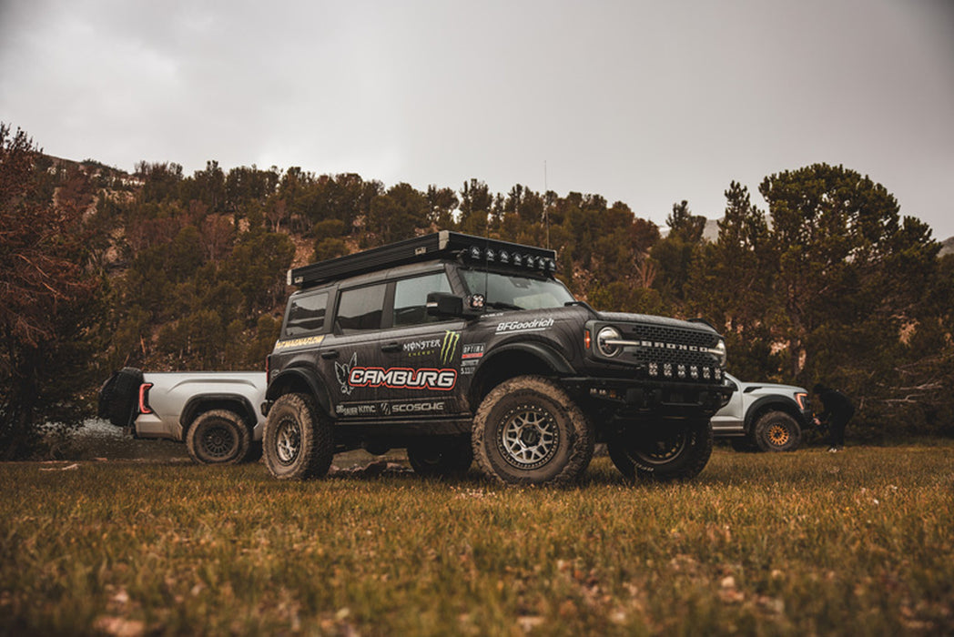 Camburg Engineering 2021-2025 Ford Bronco Excludes Raptor Red KINETIK Series Trailing Arm Kit