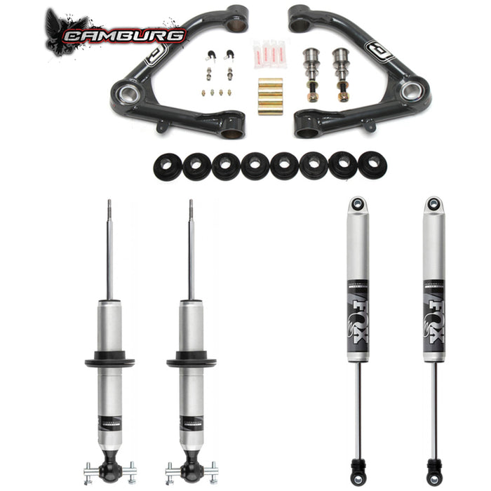 Camburg Engineering 2019-2024 Chevrolet Silverado 1500 | GMC Sierra 1500 Excludes Trail Boss/AT4 FOX 2.0 Performance S/R Camburg Series Lift Kit
