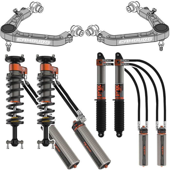 Camburg Engineering 2019-2024 Chevrolet Silverado 1500 | GMC Sierra 1500 Excludes Trail Boss/AT4 FOX 3.0 Performance DSC KINETIK Series Lift Kit