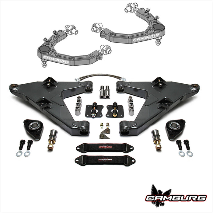 Camburg Engineering 2007-2021 Toyota Tundra Gray KINETIK Series Long Travel Kit