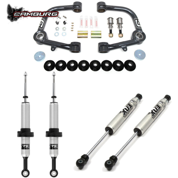 Camburg Engineering 2005-2023 Toyota Tacoma Excludes X-Runner FOX 2.0 Performance S/R Camburg Series Lift Kit