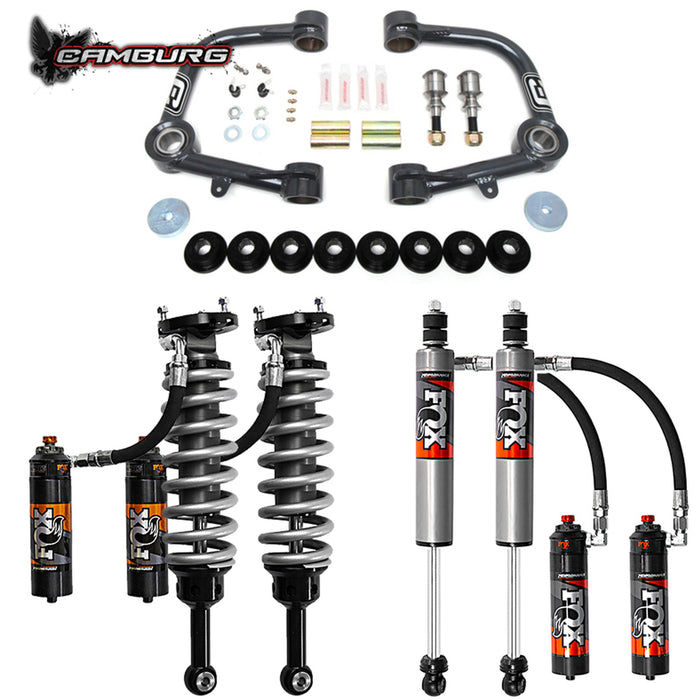 Camburg Engineering 2005-2023 Toyota Tacoma Excludes X-Runner FOX 2.5 Elite DSC Camburg Series Lift Kit