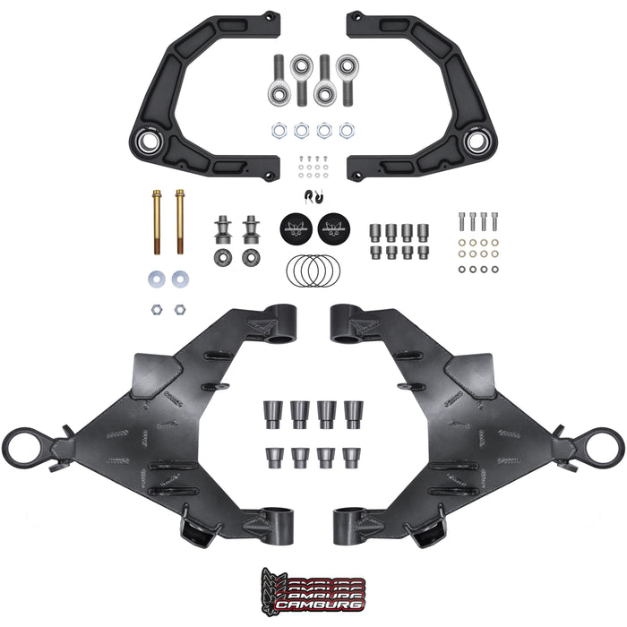 Camburg Engineering 2022-2024 Toyota Tundra Gray KINETIK Uniball Trail Series Long Travel Kit