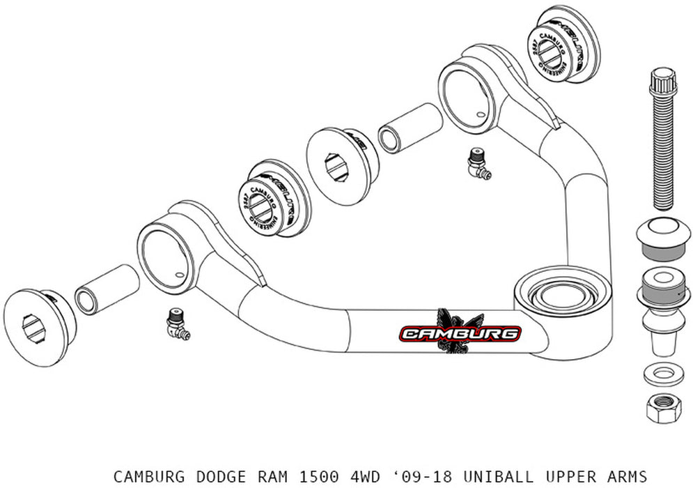 Camburg Engineering Control Arm Kit CAM-810001
