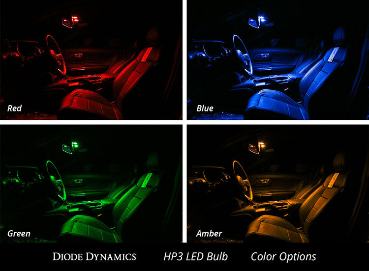 Diode Dynamics - DD0019S - 194 HP3 LED Blue (single)