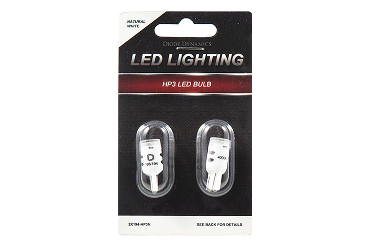 Diode Dynamics - DD0022S - 194 HP3 LED Pure White (single)