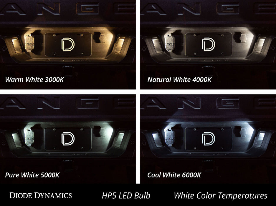Diode Dynamics - DD0025P - 194 HP5 LED Amber (pair)