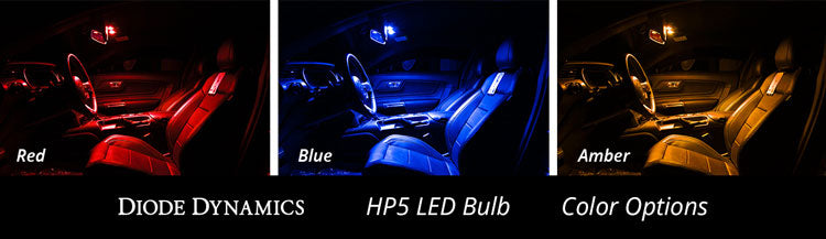 Diode Dynamics - DD0025P - 194 HP5 LED Amber (pair)