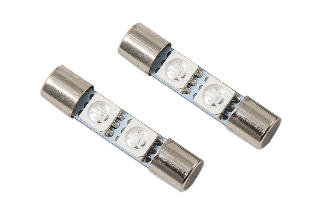 Diode Dynamics - DD0045P - 28mm SMF2 LED Blue (pair)