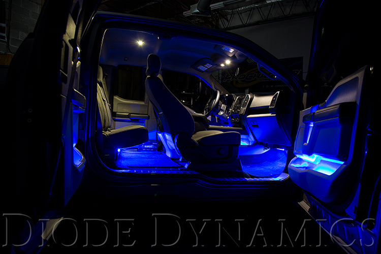 Diode Dynamics - DD0228 - Blue LED Footwell Kit