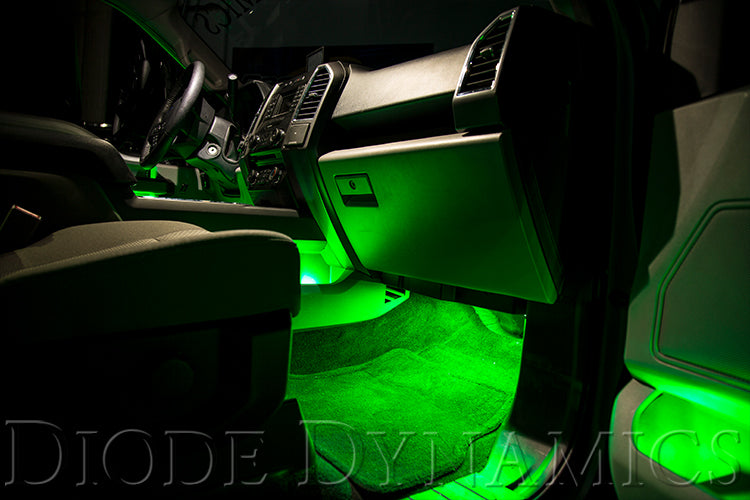 Diode Dynamics - DD0228 - Blue LED Footwell Kit