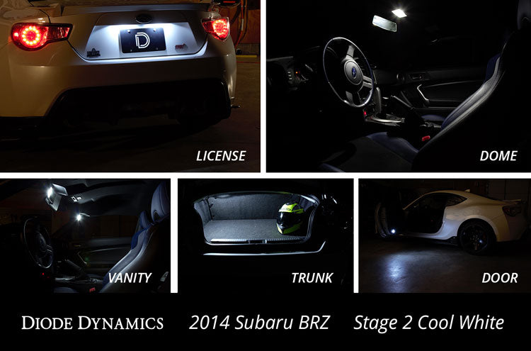 Diode Dynamics - DD0260 - Subaru BRZ Interior Kit - Stage 1 (Cool White)