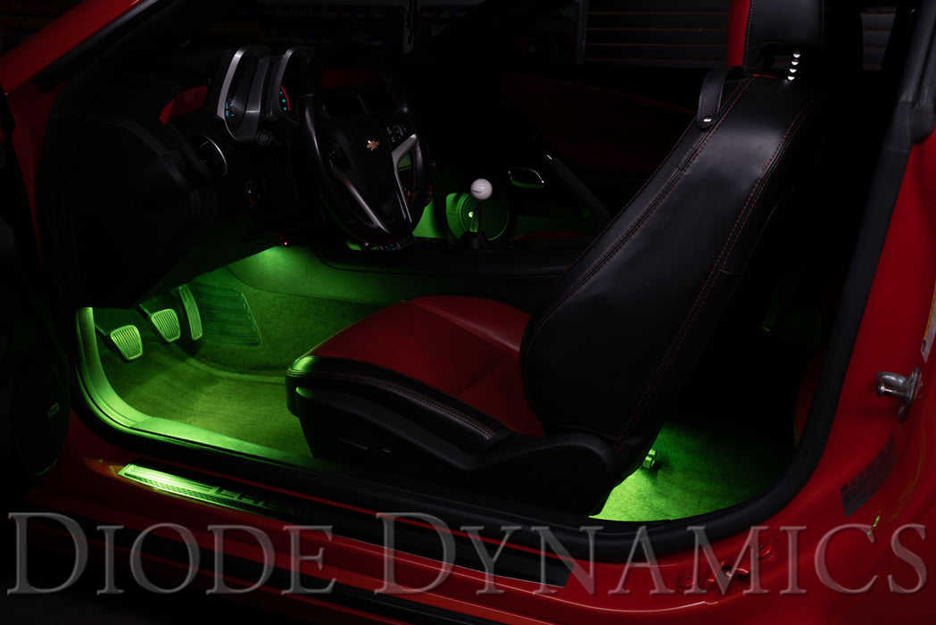 Diode Dynamics - RGBW Footwell Strip Kit 4pc