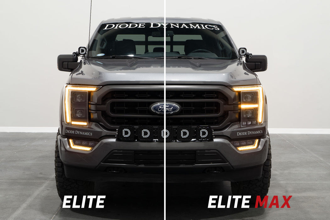 Diode Dynamics - Elite LED Headlamps For 2021+ Ford F-150