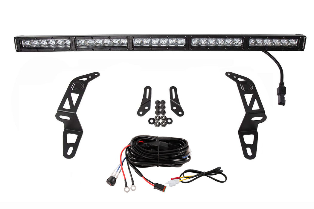 Diode Dynamics - DD6084 - Jeep 2018-2021 SS30 Bumper LED Kit White Flood Dual