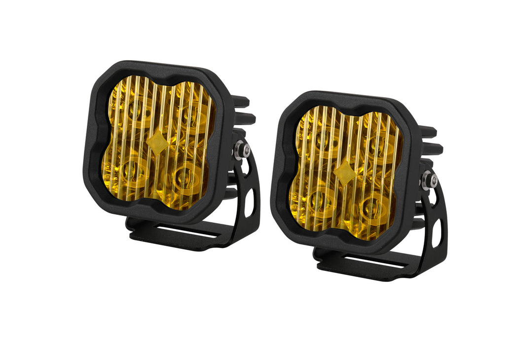 Diode Dynamics - DD6132P - SS3 LED Pod Pro Yellow Driving Standard (pair)