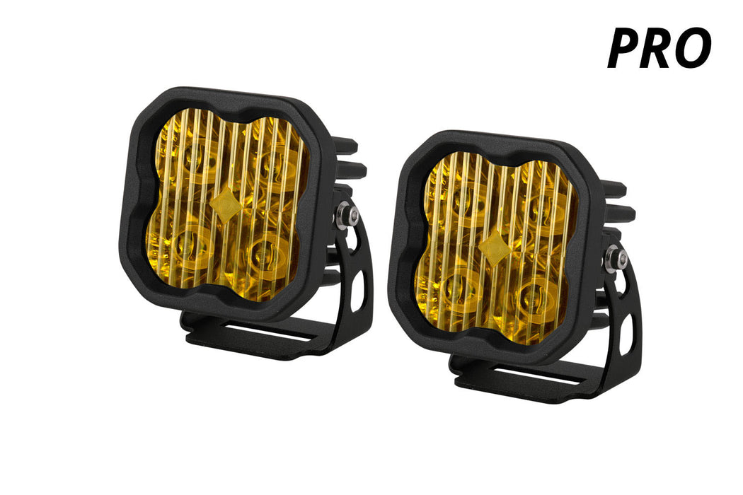 Diode Dynamics - DD6132P - SS3 LED Pod Pro Yellow Driving Standard (pair)