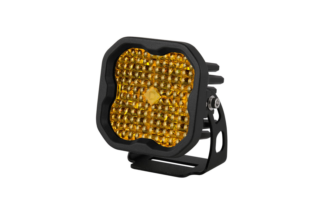 Diode Dynamics - DD6133S - SS3 LED Pod Pro Yellow Flood Standard (single)