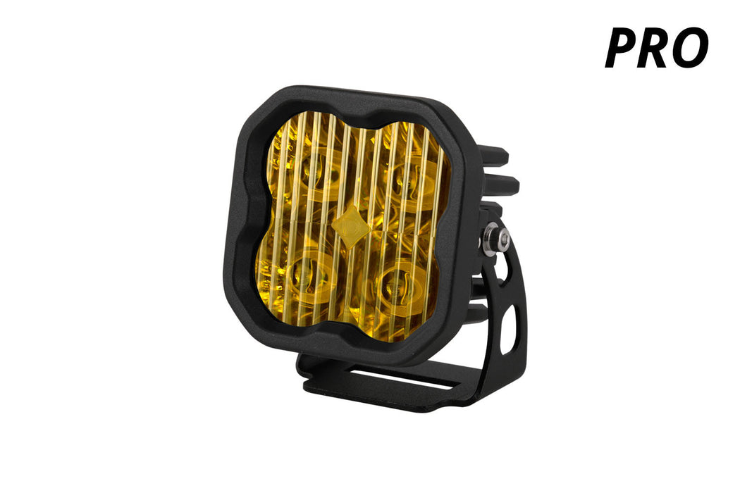 Diode Dynamics - DD6133S - SS3 LED Pod Pro Yellow Flood Standard (single)