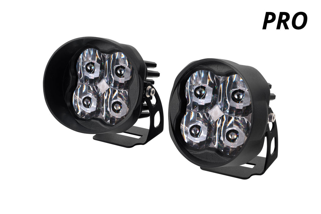 Diode Dynamics - DD6164P - SS3 LED Pod Pro White SAE Driving Angled (pair)