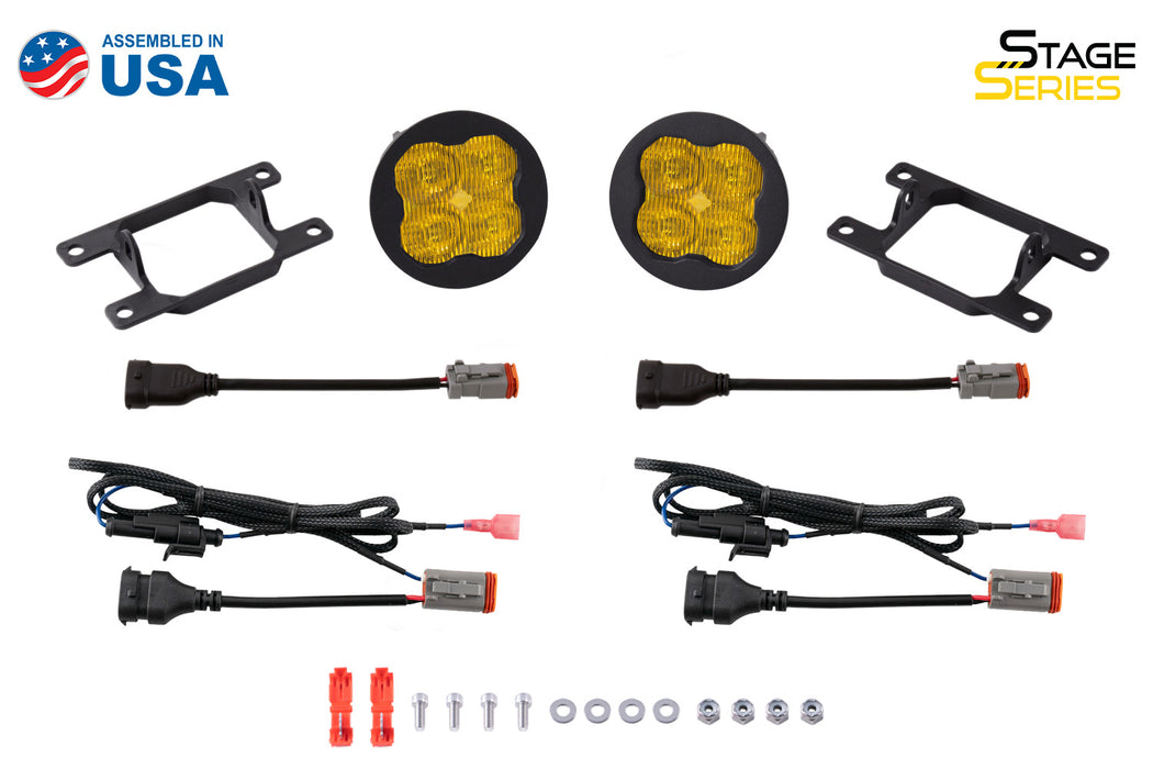 Diode Dynamics - DD6183 - SS3 Pro Type A Kit Yellow SAE Fog