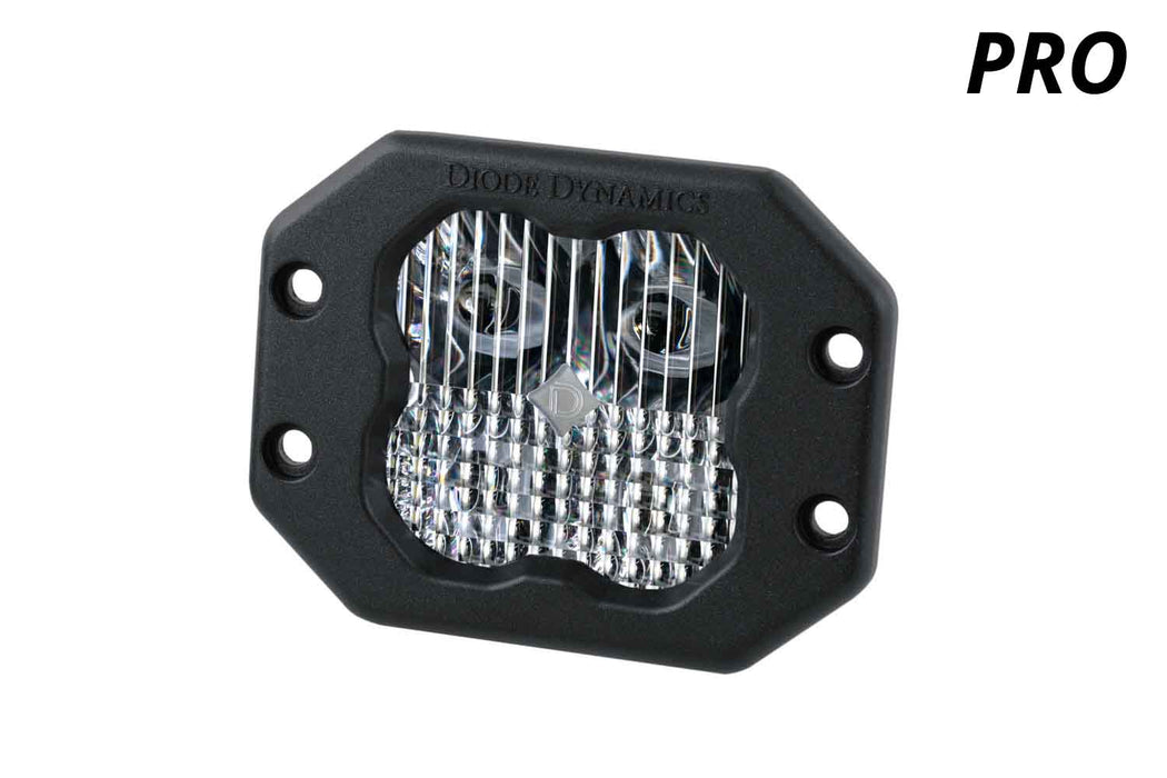 Diode Dynamics - DD6208S - SS3 LED Pod Pro White SAE Driving Flush (single)