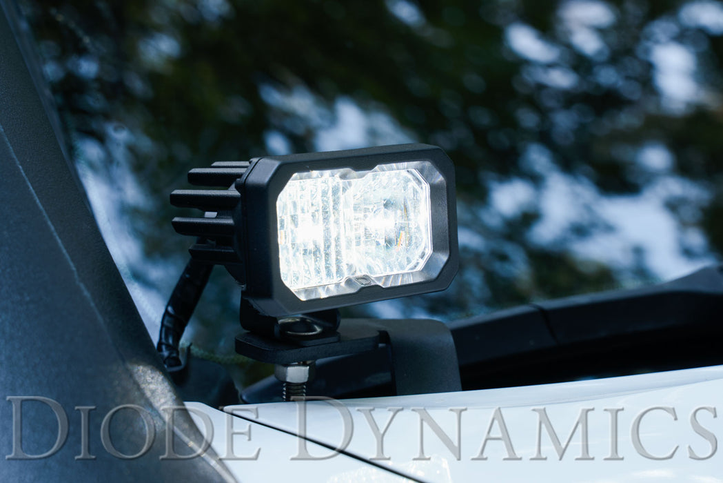 Diode Dynamics - SS3 Ditch Light Bracket Kit For 2016-2021 Toyota Tacoma