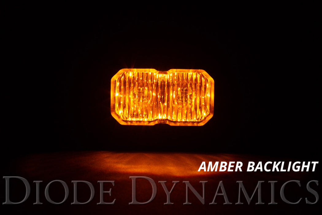 Diode Dynamics - Stage Series 2in Sport Yellow Combo Standard ABL (pair)
