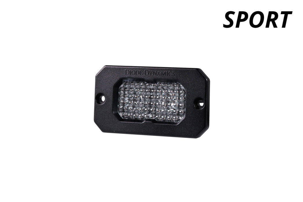 Diode Dynamics - SSC2 Sport White Fog Flush WBL (one)