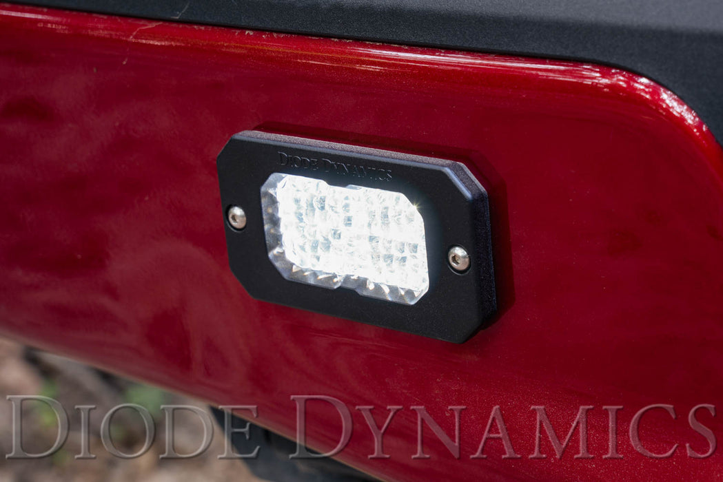 Diode Dynamics - SSC2 Sport White Fog Flush WBL (one)