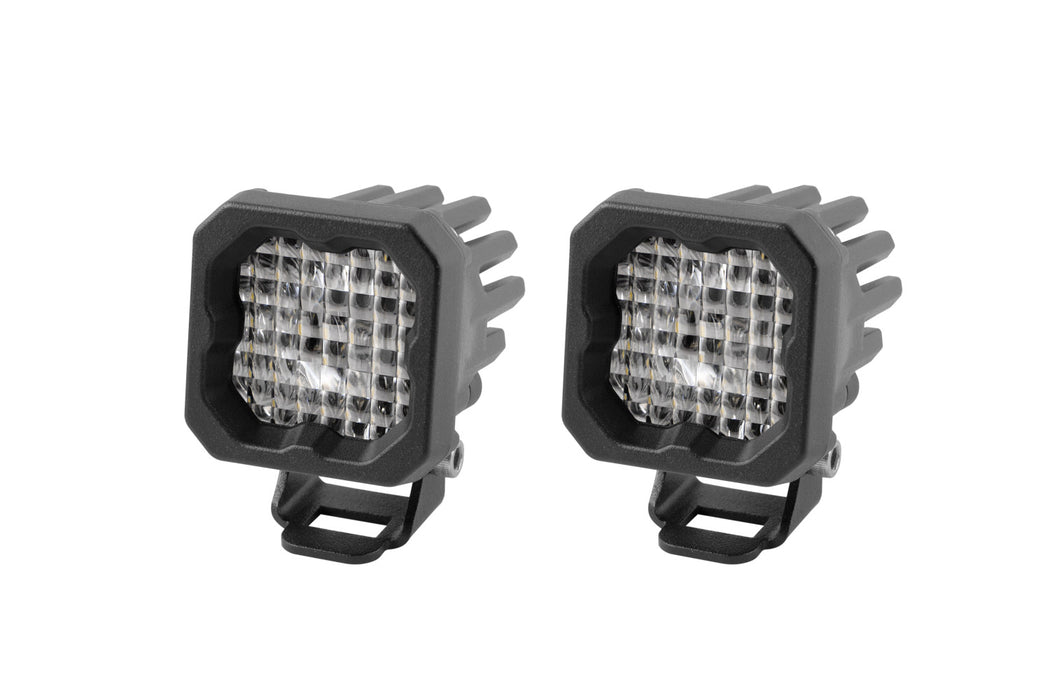 Diode Dynamics - Stage Series C1 LED Pod Pro White Wide Standard WBL (pair)