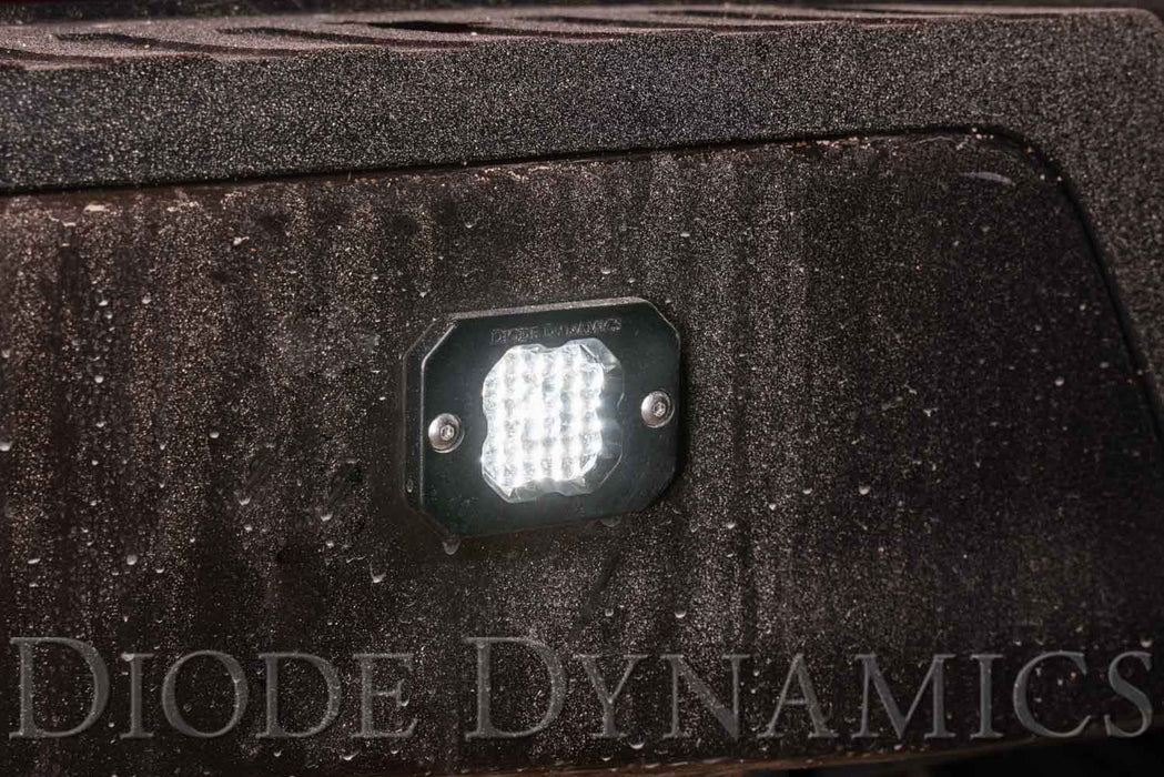 Diode Dynamics - Stage Series C1 LED Pod Pro White Flood Flush WBL (single)