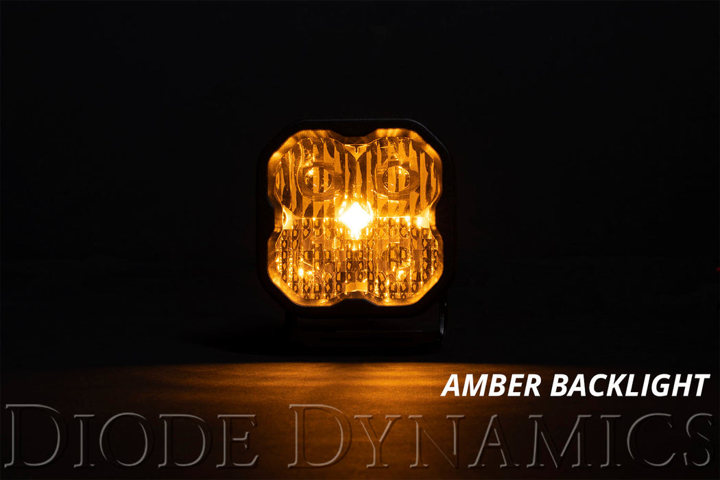Diode Dynamcs - SS3 LED Pod Sport Yellow Combo Standard (one)