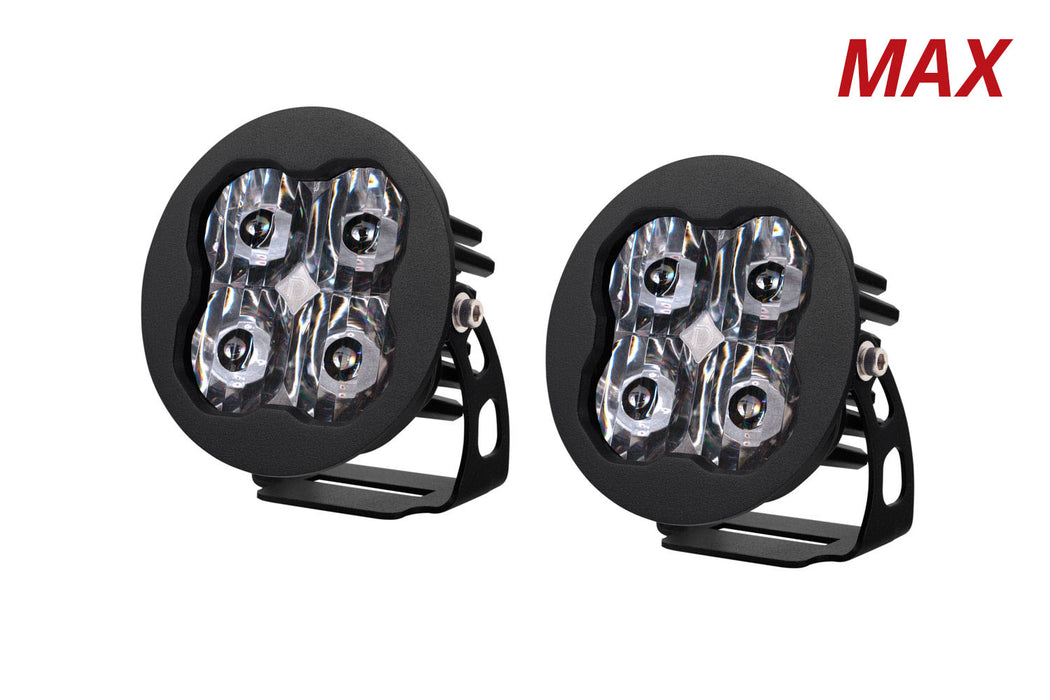 Diode Dynamics - DD6494P - SS3 LED Pod Max White SAE Fog Round (pair)