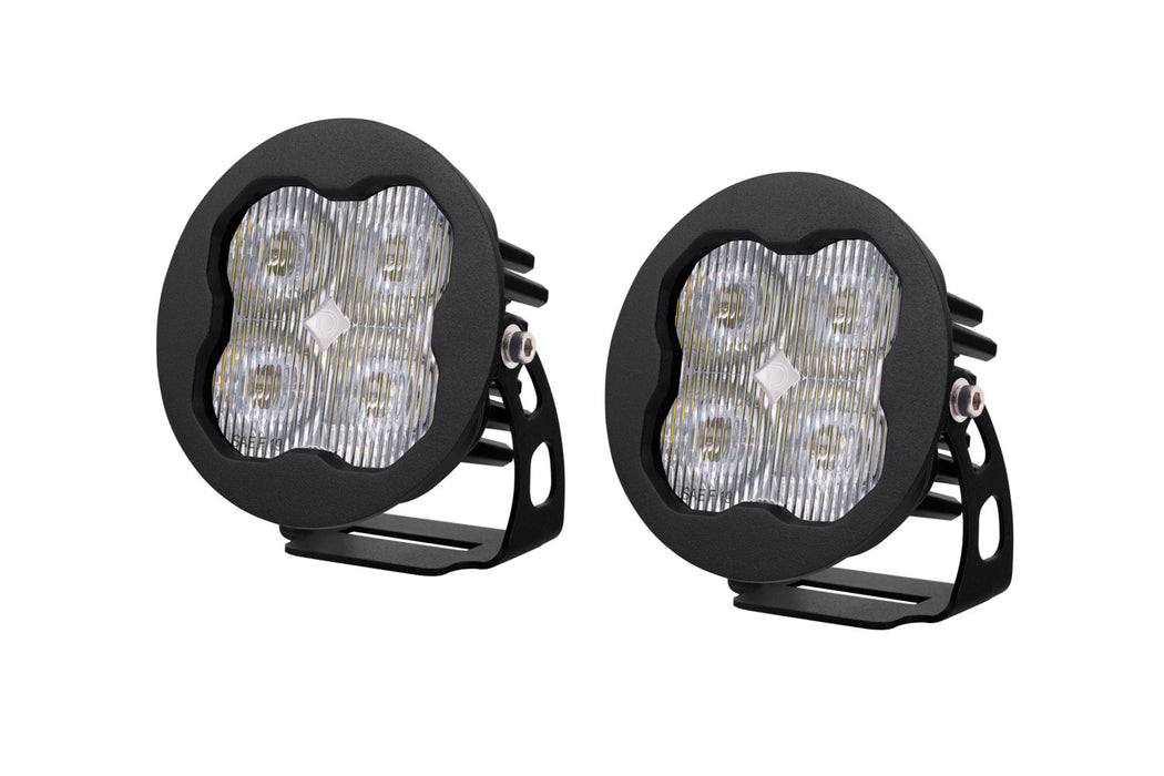 Diode Dynamics - DD6494P - SS3 LED Pod Max White SAE Fog Round (pair)