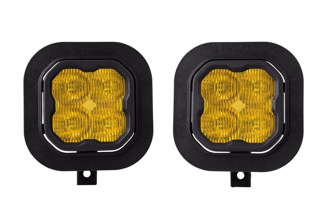 Diode Dynamics - SS3 Type SD LED Fog Light Kit Pro Yellow SAE Fog