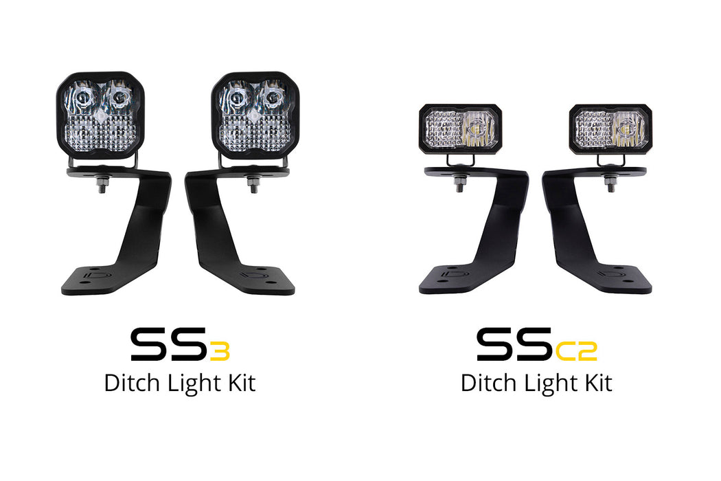 SS3 LED Ditch Light Kit For 2018-2021 Subaru Crosstrek Pro White Combo
