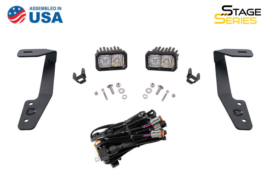 SS3 LED Ditch Light Kit For 2018-2021 Subaru Crosstrek Pro White Combo