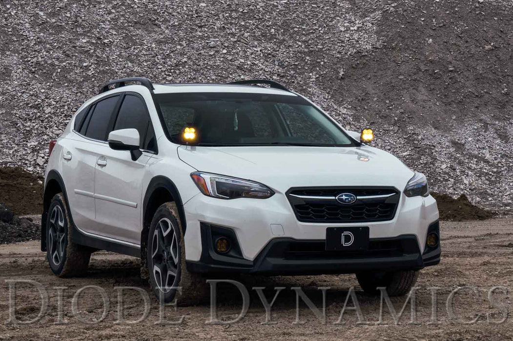 SS3 LED Ditch Light Kit For 2018-2021 Subaru Crosstrek Pro White Combo