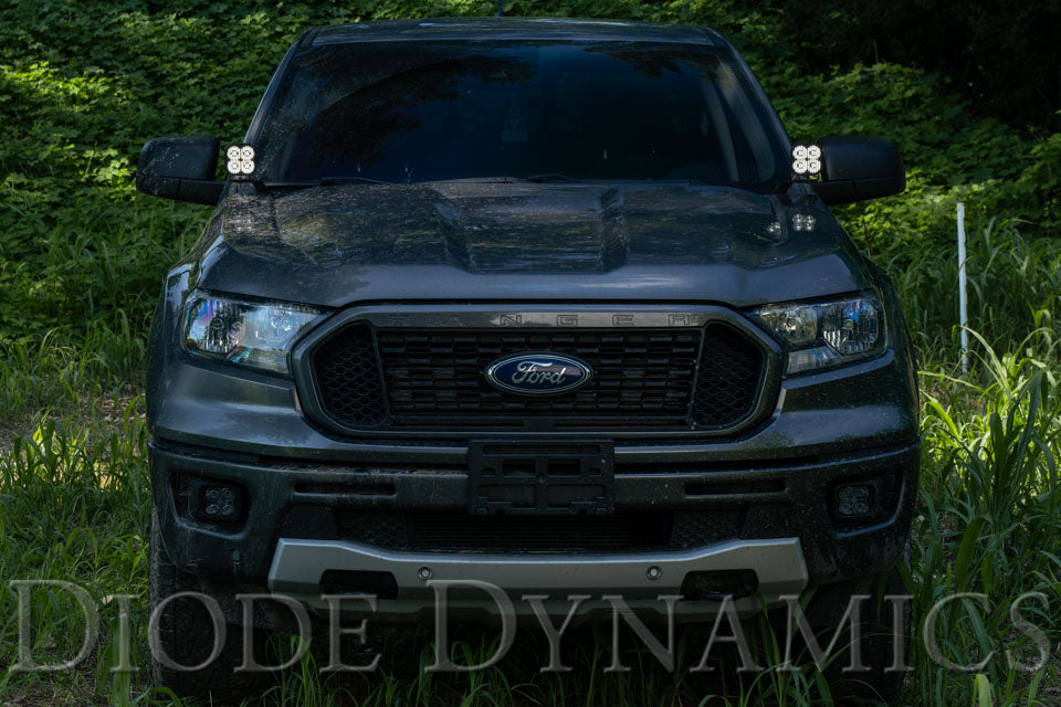 SSC2 LED Ditch Light Kit For 19-21 Ford Ranger Sport White Combo