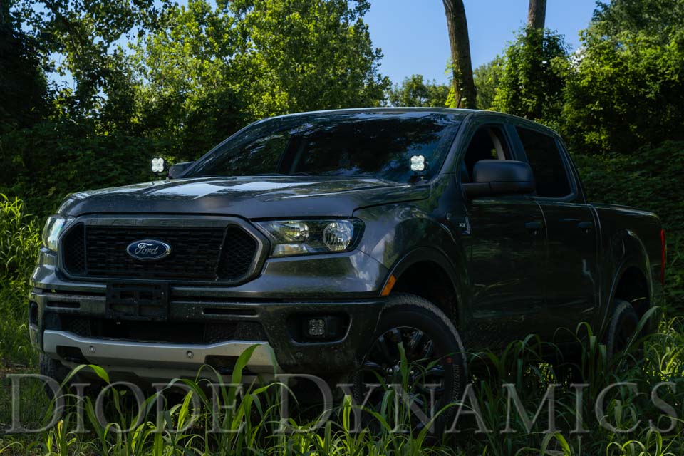 SSC2 LED Ditch Light Kit For 19-21 Ford Ranger Sport Yellow Combo
